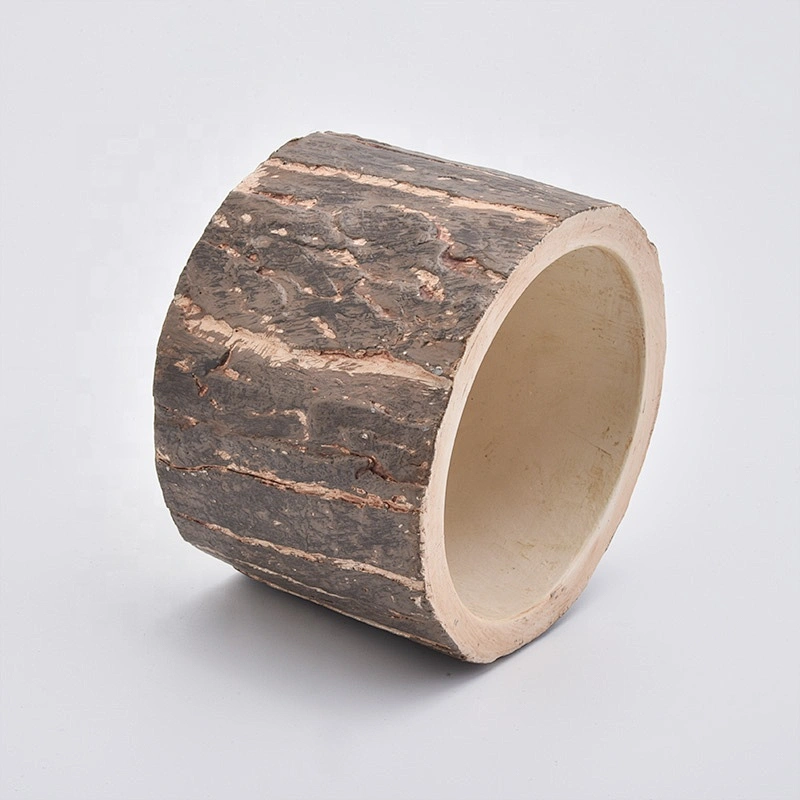 10oz Barky Concrete Holder Cement Candle Jars for Soy Wax Home Decor Wholesales