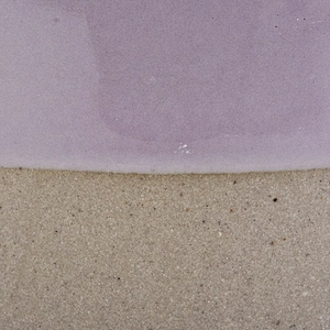 Purple glazed frosted ceramic candle jars votive candle tin holder home decor