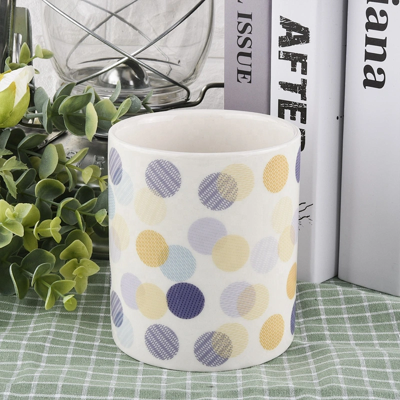 new arrival ceramic jar for candle making