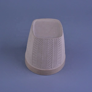 6oz 8oz 10oz Suppliers brown ceramic candle holder