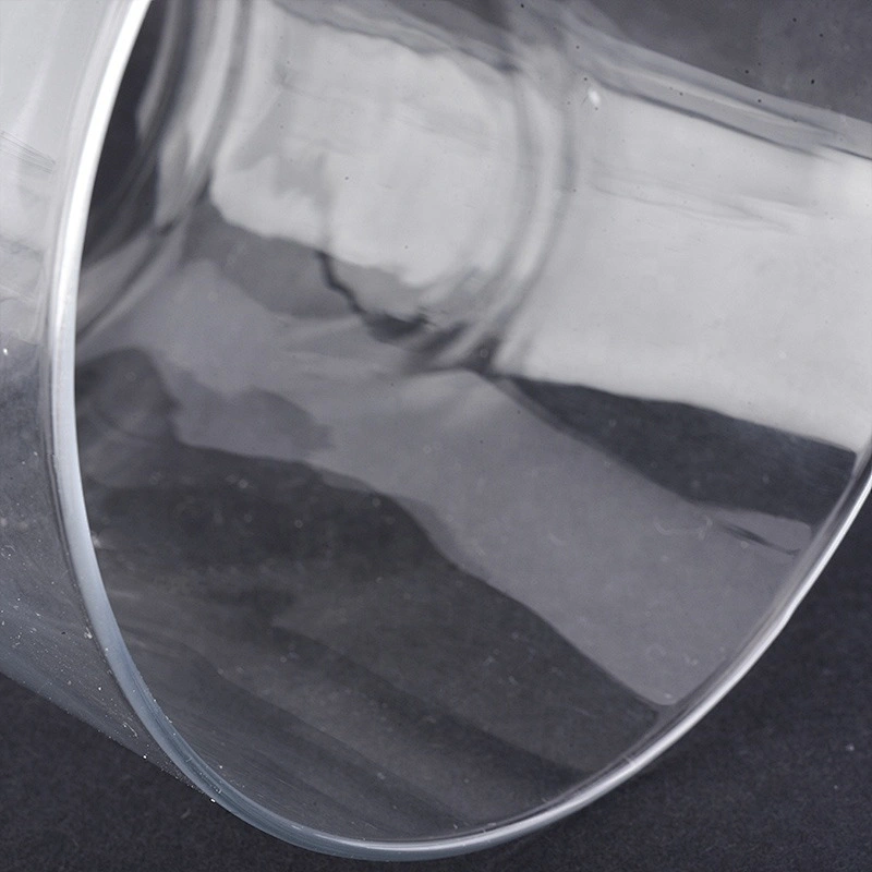 13oz Round Base Clear Glass Candle Jars Home Decor