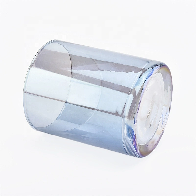 403ML Ion plating Glass Candle Jar for Decor