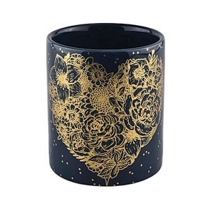 cylinder ceramic jars for candle making