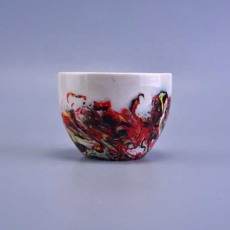 300ml Vintage ceramic scented candle cup wholesales