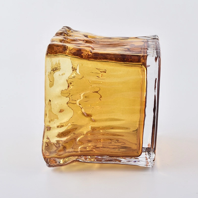 Wholesales tealight gold luxury glass candle holder