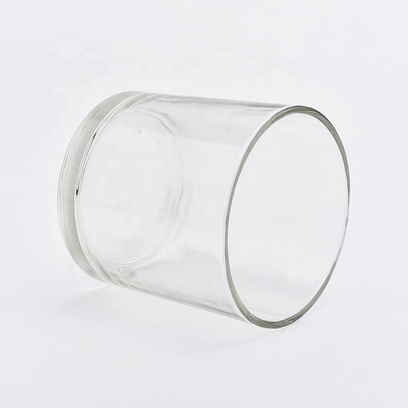 22oz Clear glass candle  holders home decoration wholesale
