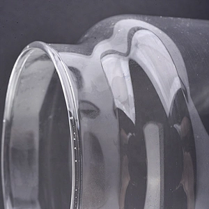 850ml Transparent candle jar pillar glass candle container home decor
