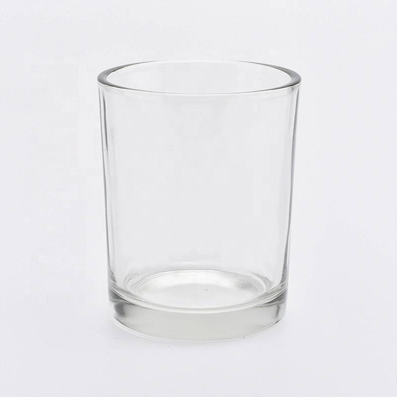 Popular Classic clear tealight glass candle jars 8oz 10oz