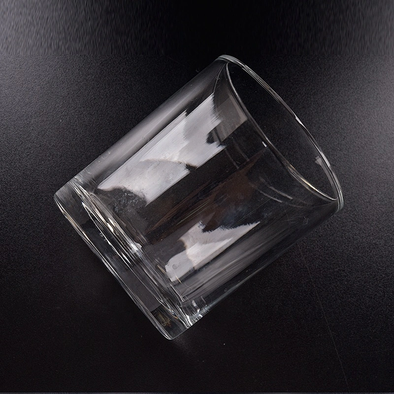 Clear Glass candle tumbler home Decor