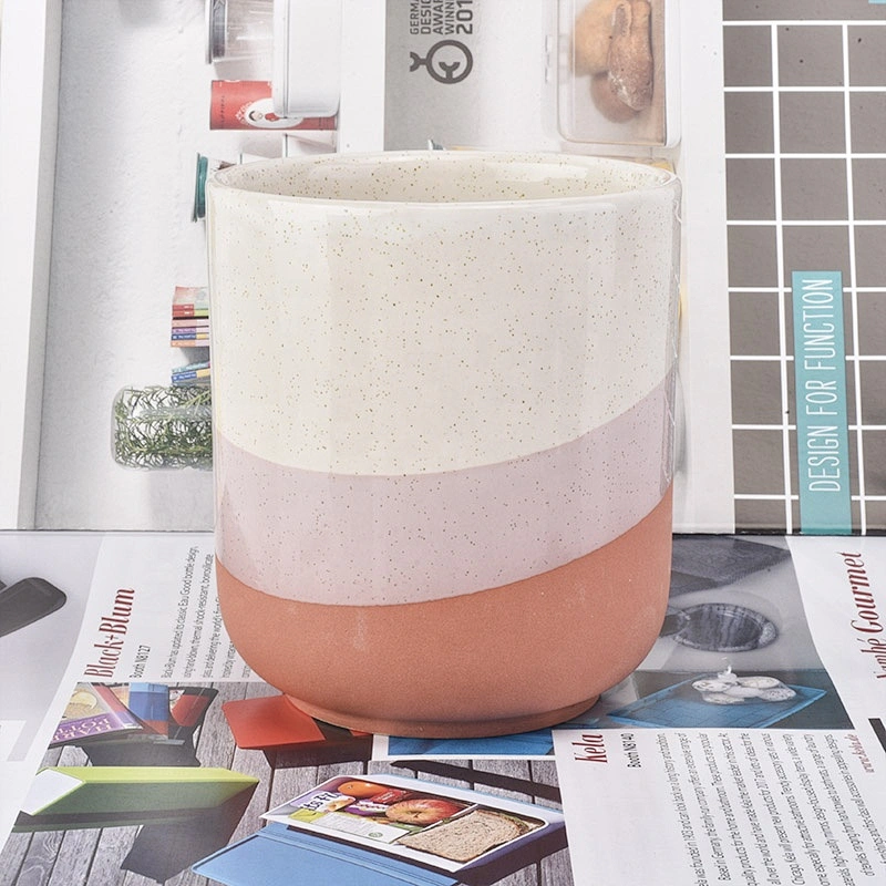 Colorful ceramic candle candlestick votive candle holder for home decor