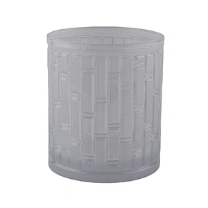 Sunny cylinder frosted candle jars glass containers wholesales