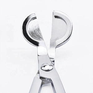 Wholesale silver candle wick trimmer with logo  candle accessories for candle making