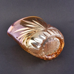 Customized oval-shape candle container votive glass candle jars home decor wholesale