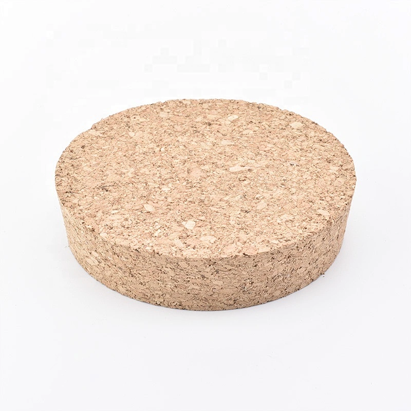 customized  lid for candle holder cork lid for customized size in bulk