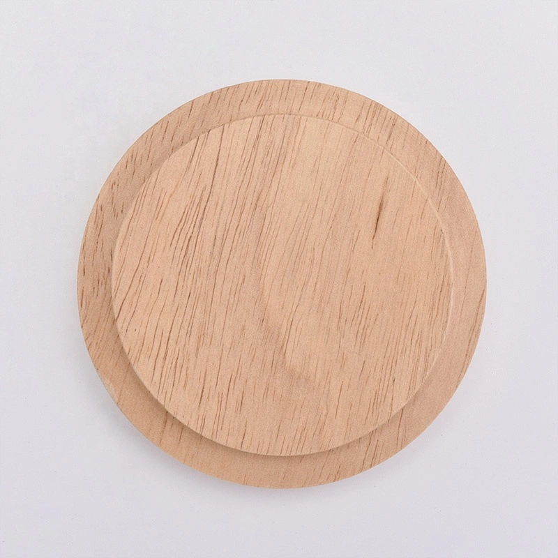 Custom wooden cover for candle jar wholesales