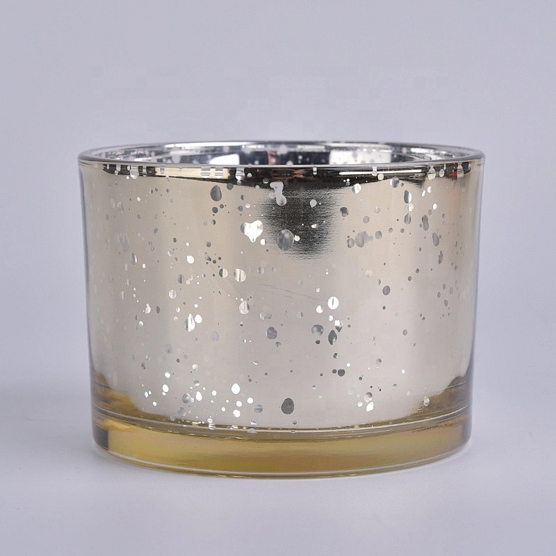mercury glass candle jar with lid wholesale 15 candle container