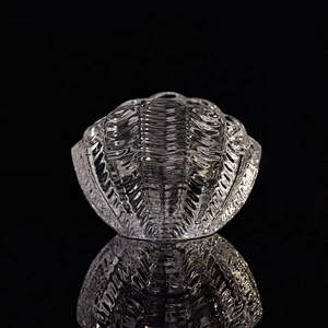 Seashell glass candle holders home decoration wholesale