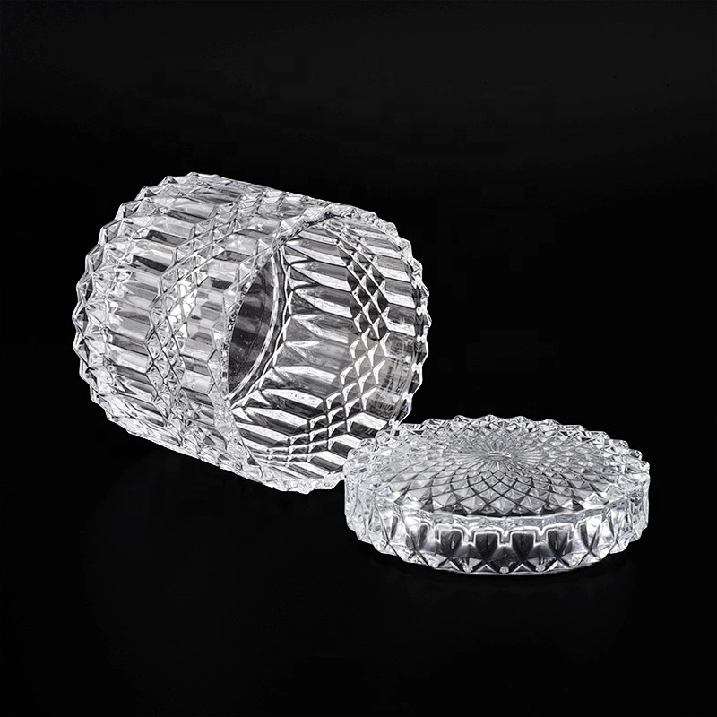 Antique embossed glass votive candle holder home decor wholesale