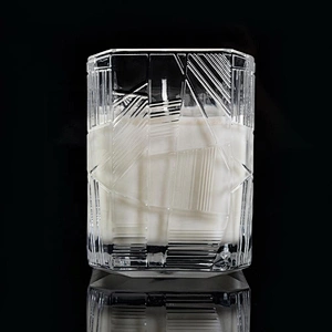 Wedding centerpieces flower white tea light crystal Glass candle jars