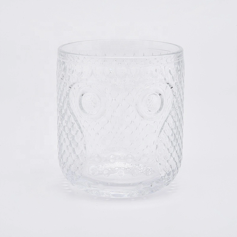 Customized engraving candle vessel votive glass candles jars scented bedroom decor wholesales