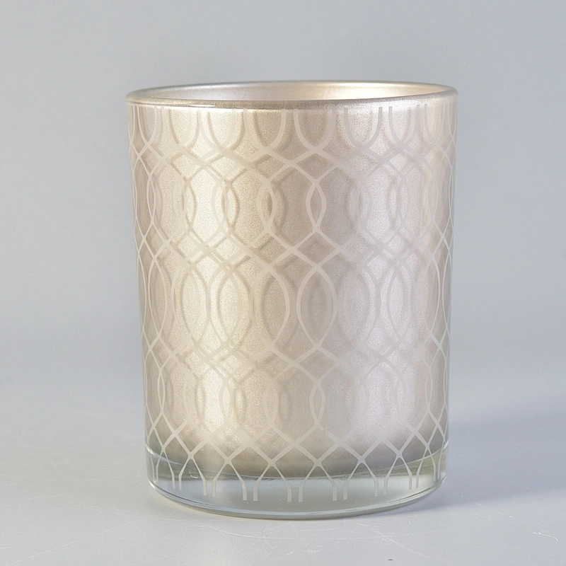 Hot sales tealight custom cylinder glass holder for candle making