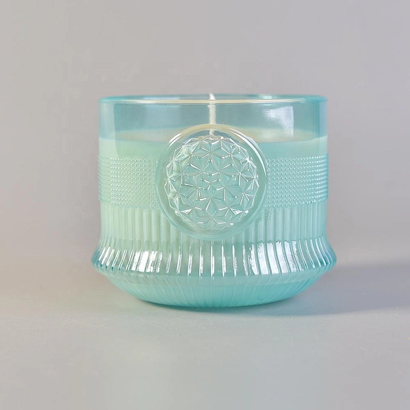 8oz New design Luxury customized crystal glass candle holder