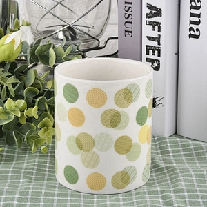 Sunny luxury custom white empty ceramic holder jars for candle