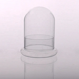 Glass Candle Holder with Dome Cover Home Decor
