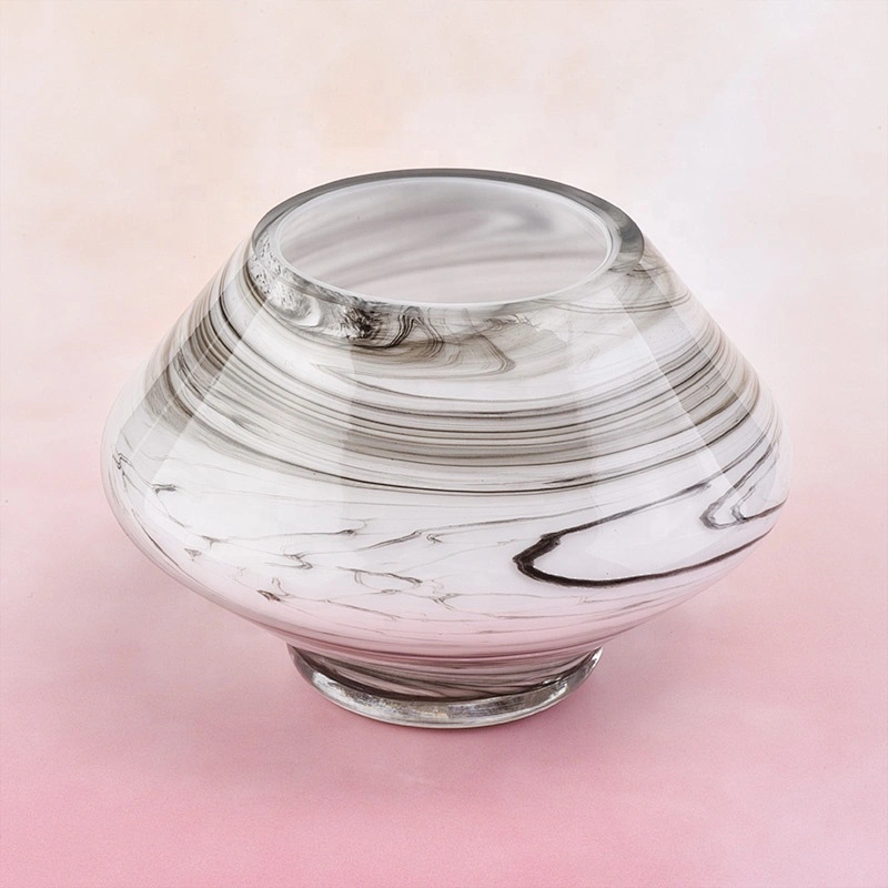 Vintage hurricane Glass Candle holders home Decor
