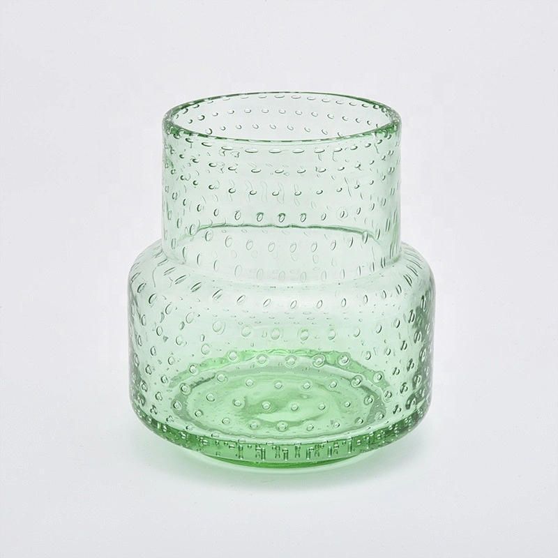 17oz Transparent Green Candle Jars Home Decor Wholesales