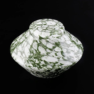 unique candle jars green glass candle jar glossy surface