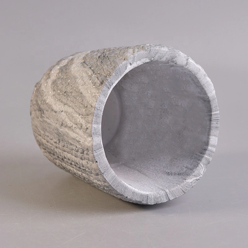 Custom concrete candle jar wholesales