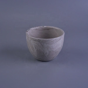 10oz 20oz Suppliers decorative grey candle ceramic jar