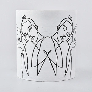 matte white concrete candle jars suppliers