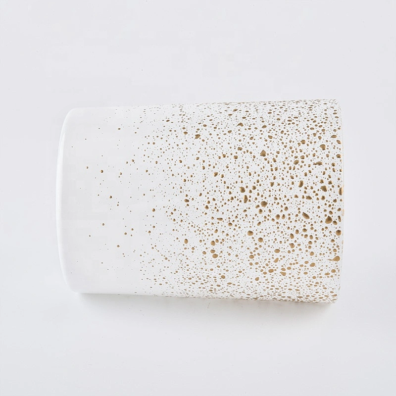 matte white glass candle jars in bulk
