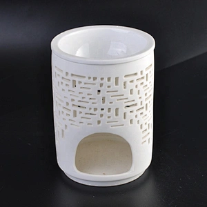 Classic White Ceramic Tealight Oil Burners Home Decoration