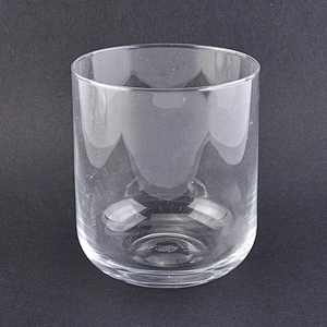 13oz Round Base Clear Glass Candle Jars Home Decor
