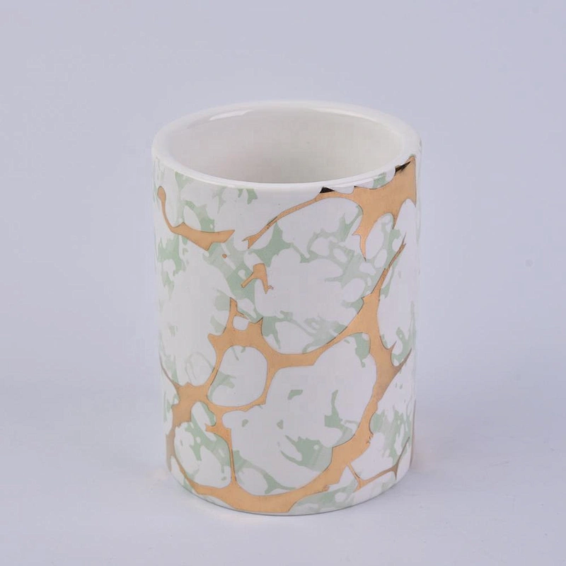 8oz 10oz Wholesales Custom luxury ceramic jar for candle