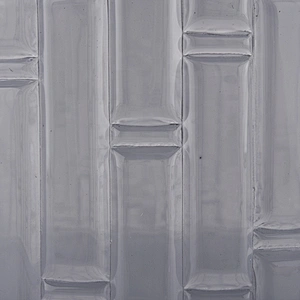 frosted colored glass candle jar