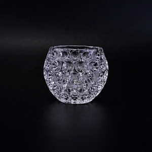 Sunny crystal votive empty  glass candle jars 6oz 8oz 10oz