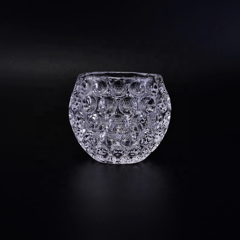 Sunny crystal votive empty  glass candle jars 6oz 8oz 10oz