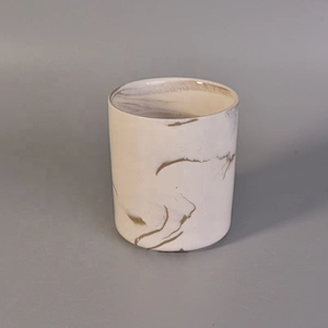 400ml Cylinder tall wedding candle holder scented candle cup