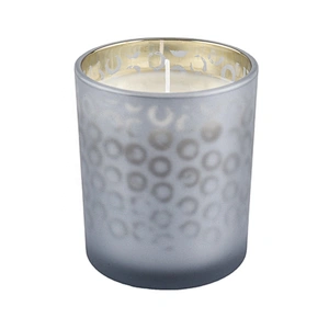Sunny tealight matte grey glass candle holder container 10oz 20oz