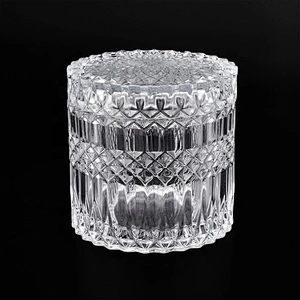 Antique embossed glass votive candle holder home decor wholesale