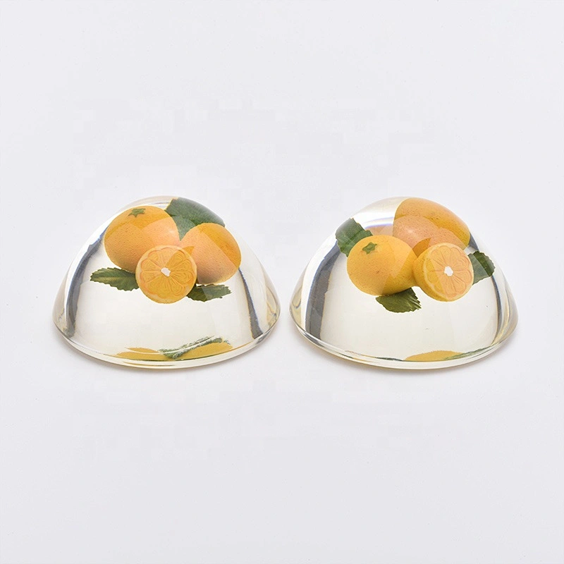 Low MOQ Custom round glass lid for candle jar supplier