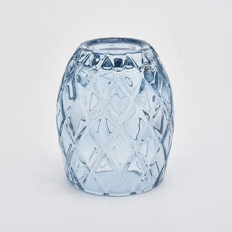 Clear crystal votive candle cup glass candle bottles home decoration
