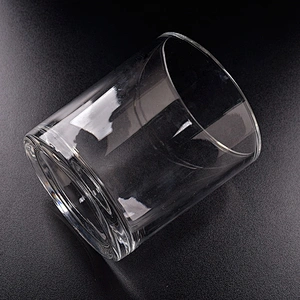 Clear Glass candle tumbler home Decor