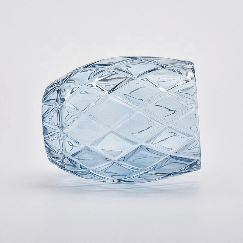 Clear crystal votive candle cup glass candle bottles home decoration