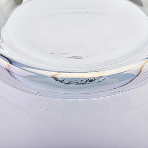 Wholesale cylinder glass candle  holders multi colors home decoration