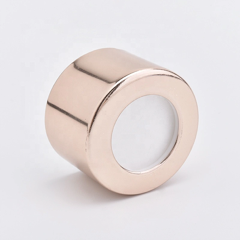 Supplier Customized gold round metal cap for diffuser bottle